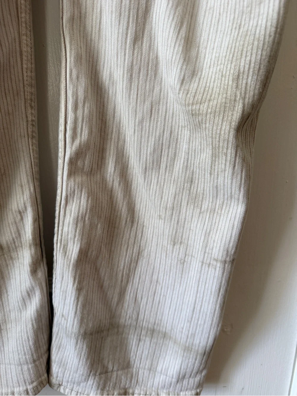 Men's Work Pants in Light Beige Old Navy size 32 x 30 ‘90s straight built flex